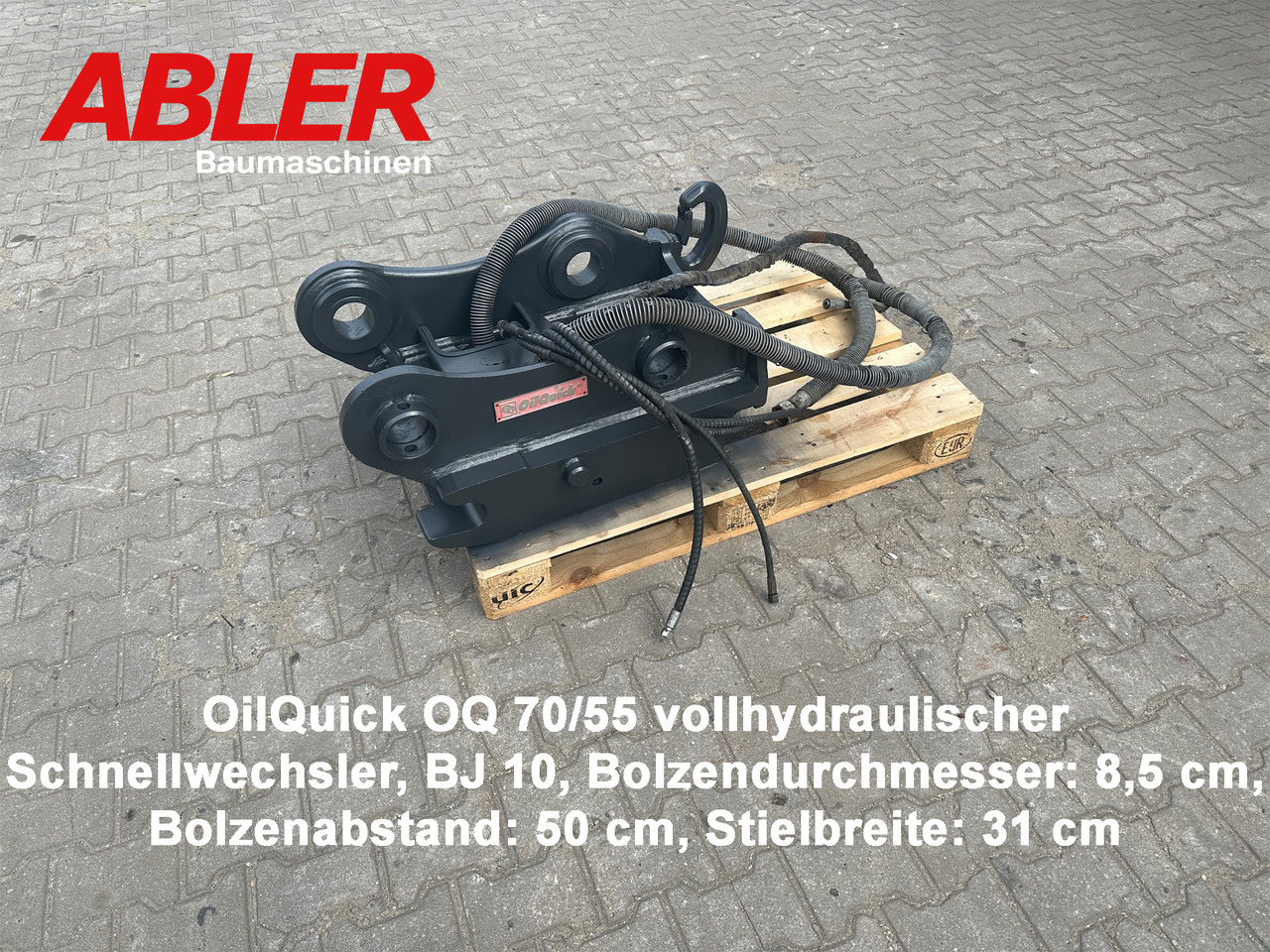 Oilquick OQ 70/55 vollhydraulischer Schnellwechsler - 퀵 커플러 : 사진 1 Oilquick OQ 70/55 vollhydraulischer Schnellwechsler - 퀵 커플러 : 사진 1