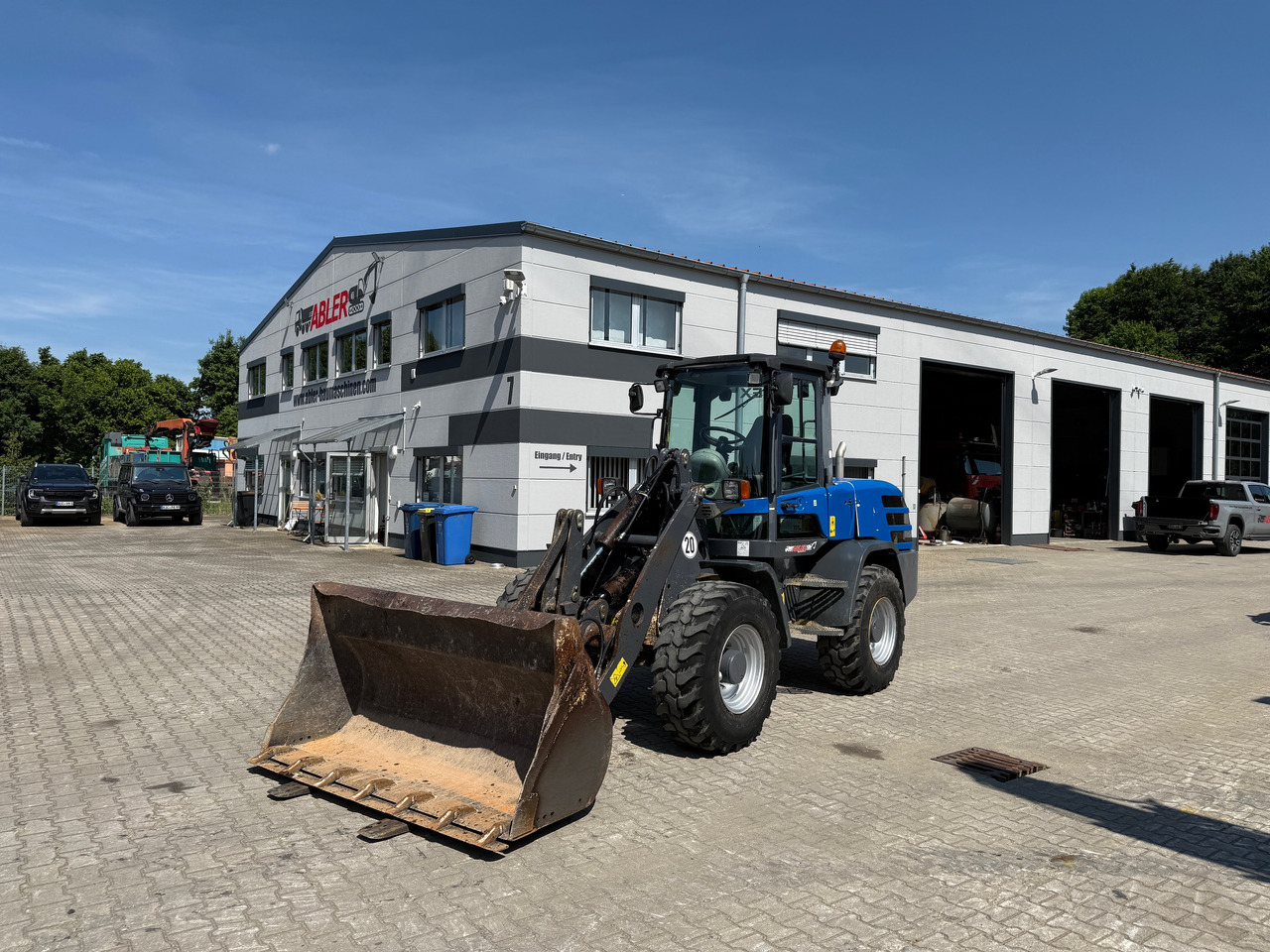 Terex TL100 Radlader Gabel+Schaufel SW - 휠 로더 : 사진 2 Terex TL100 Radlader Gabel+Schaufel SW - 휠 로더 : 사진 2