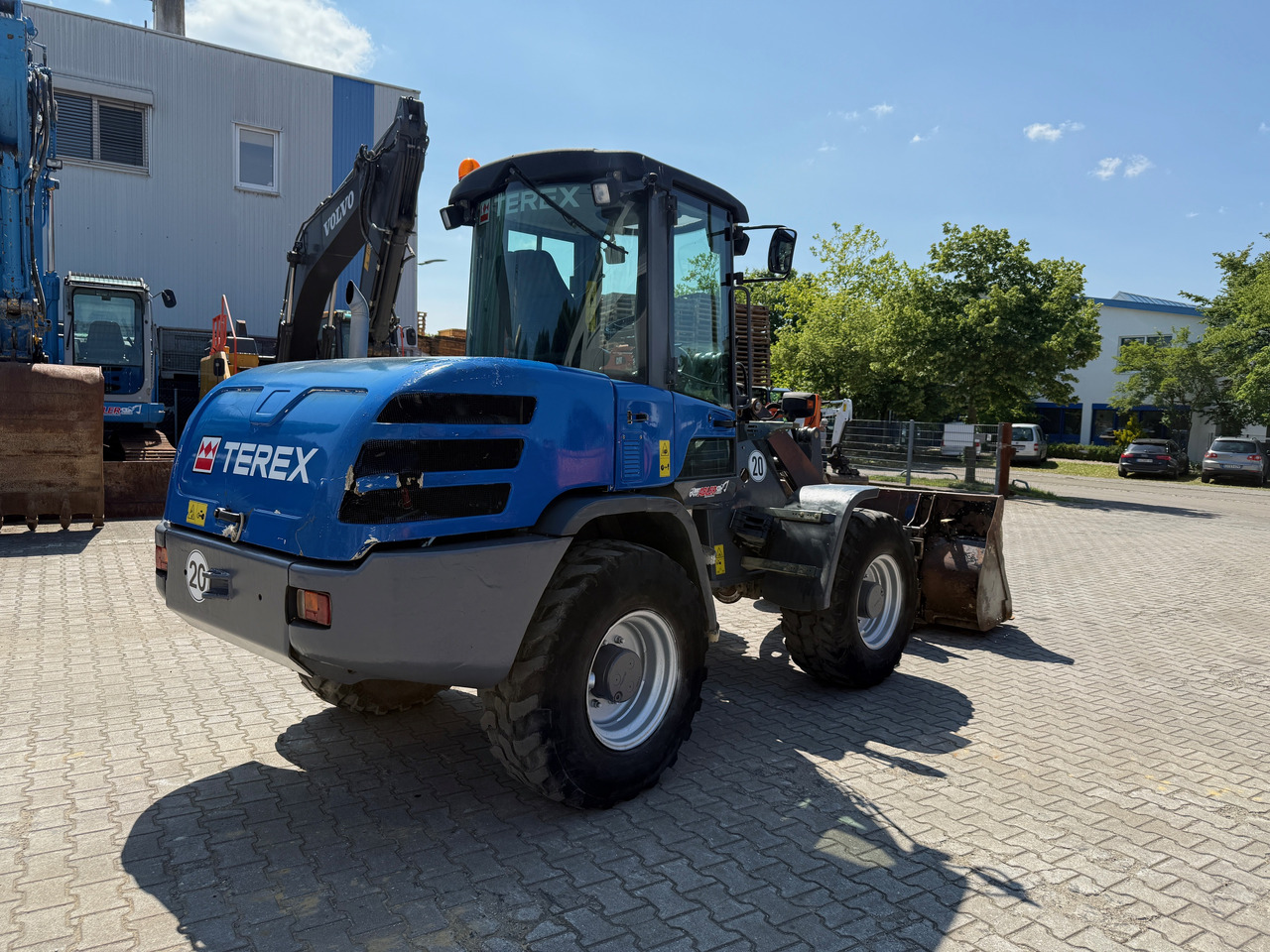 Terex TL100 Radlader Gabel+Schaufel SW - 휠 로더 : 사진 4 Terex TL100 Radlader Gabel+Schaufel SW - 휠 로더 : 사진 4
