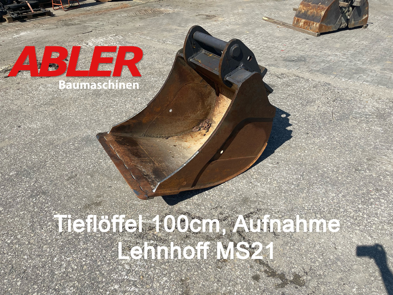 Tieflöffel 100cm - 굴삭기 버킷 건설기계 용 : 사진 1 Tieflöffel 100cm - 굴삭기 버킷 건설기계 용 : 사진 1