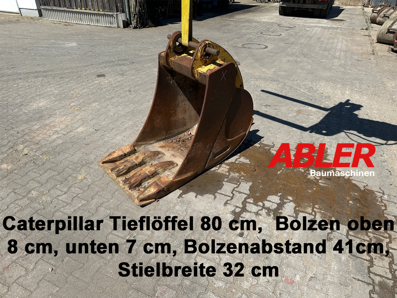 Tieflöffel 80 cm CAT - 굴삭기 버킷 건설기계 용 : 사진 1 Tieflöffel 80 cm CAT - 굴삭기 버킷 건설기계 용 : 사진 1