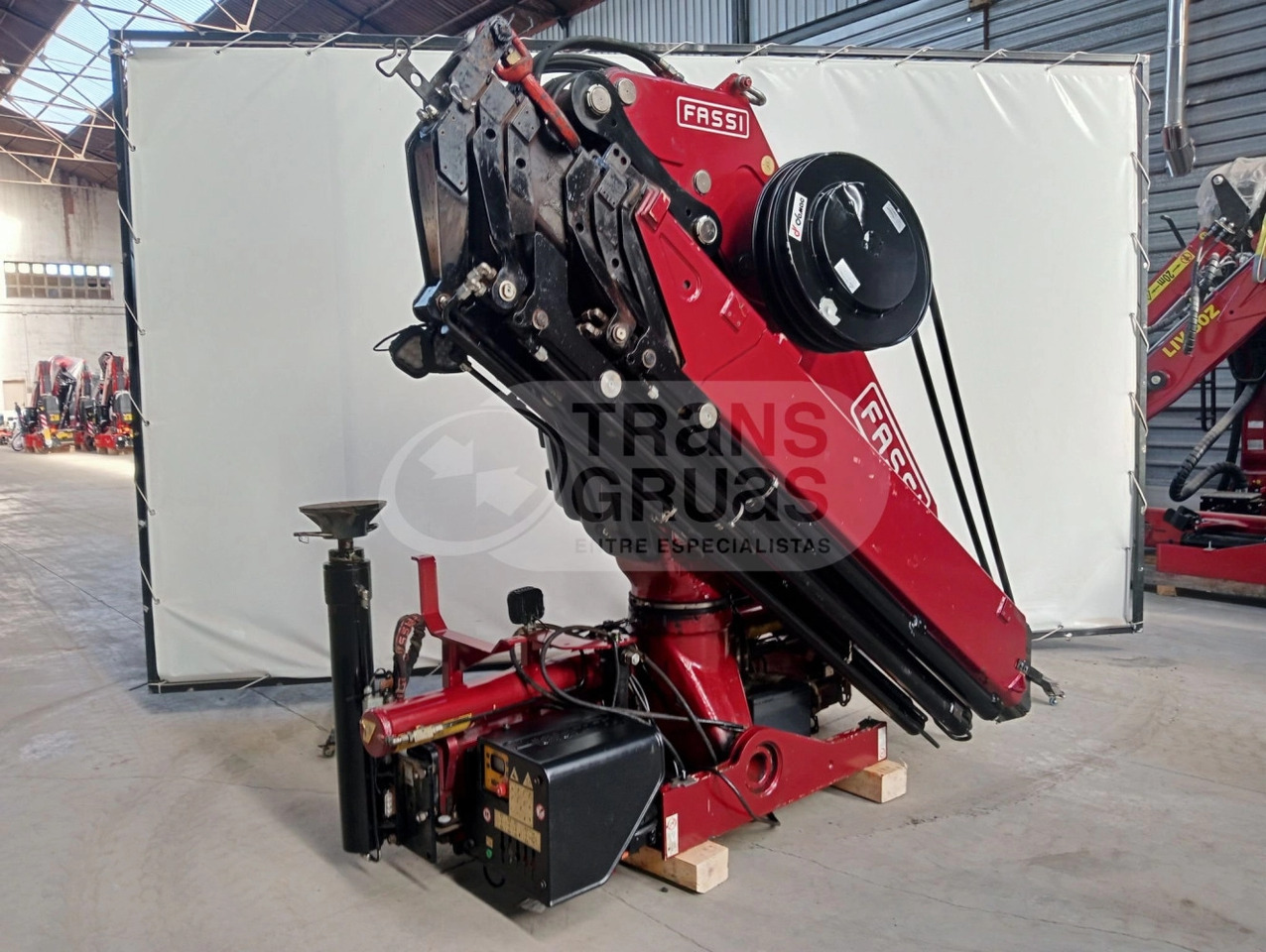 Grúa Fassi F245A.2.26 E-Dynamic - 로더 크레인 트럭 용 : 사진 2 Grúa Fassi F245A.2.26 E-Dynamic - 로더 크레인 트럭 용 : 사진 2