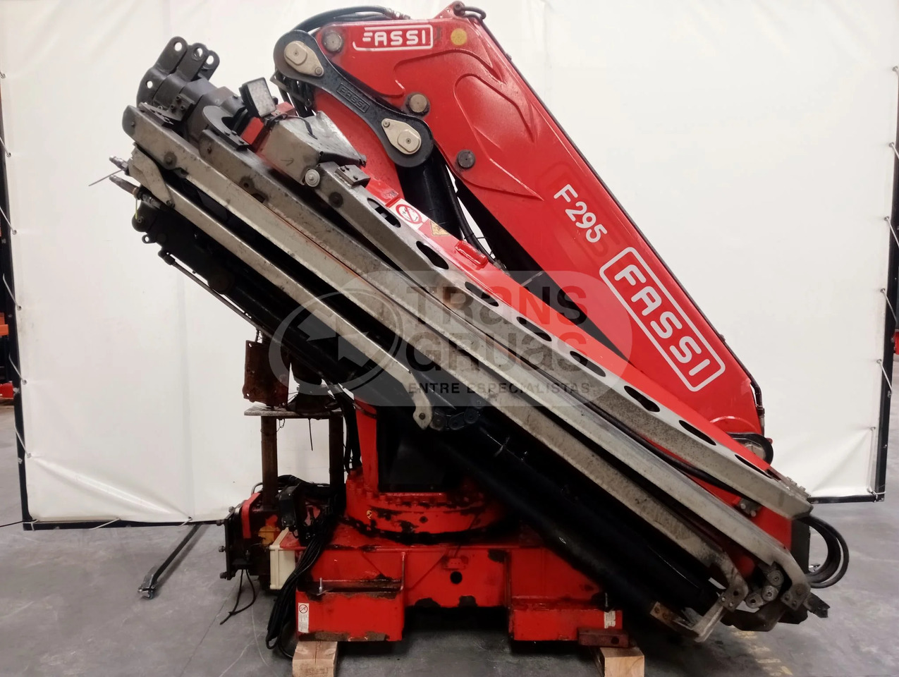 Grúa hidráulica Fassi F295RA.2.25 E-DYNAMIC - 로더 크레인 : 사진 2 Grúa hidráulica Fassi F295RA.2.25 E-DYNAMIC - 로더 크레인 : 사진 2