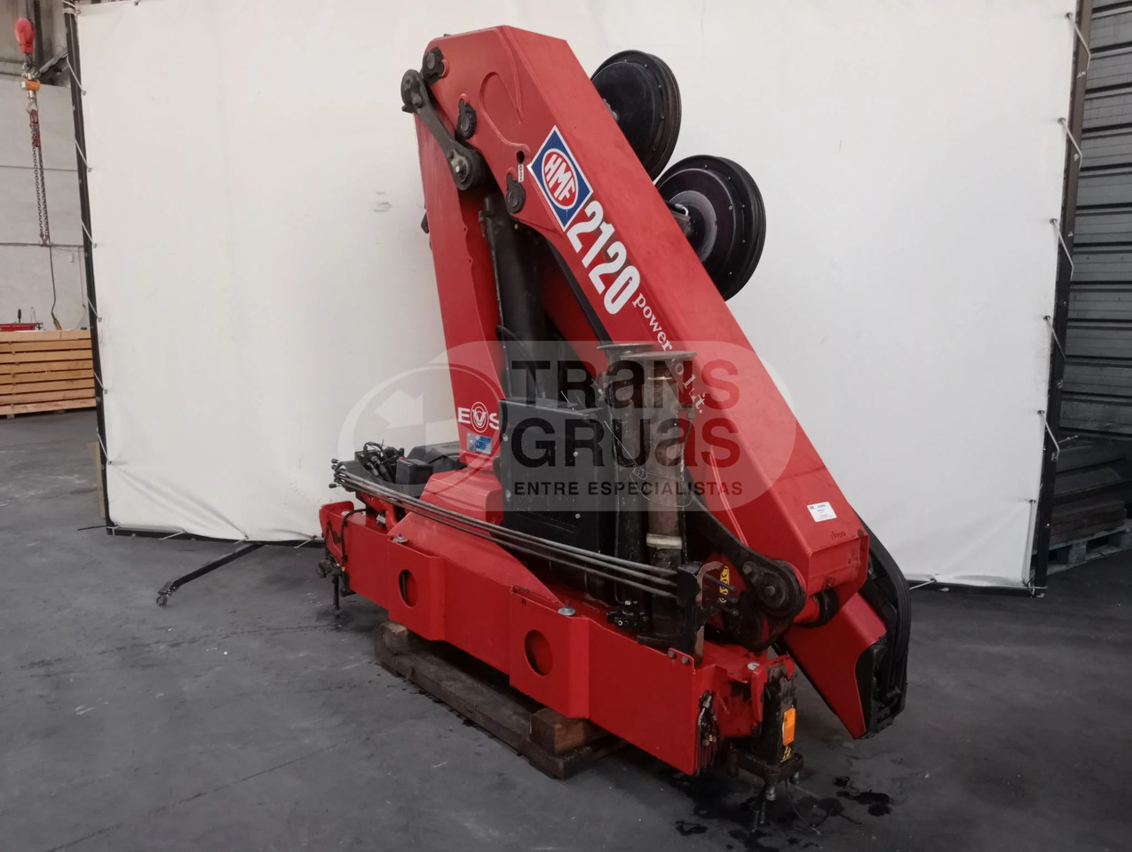 Grúa hidráulica HMF 2120 K4 - 로더 크레인 : 사진 1 Grúa hidráulica HMF 2120 K4 - 로더 크레인 : 사진 1