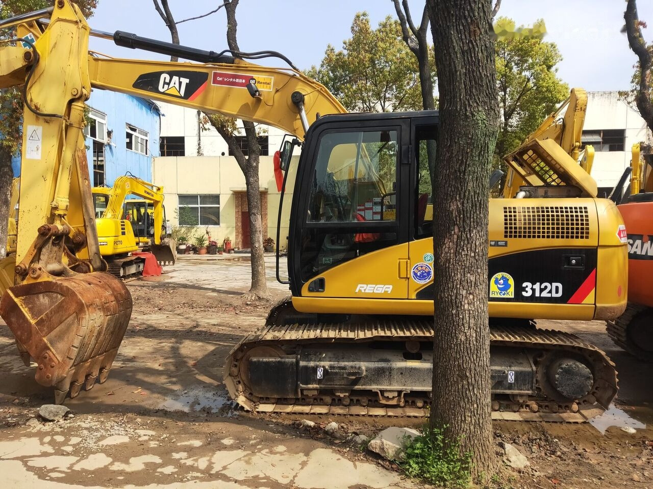 Caterpillar 312D - 크롤러 굴삭기 : 사진 4 Caterpillar 312D - 크롤러 굴삭기 : 사진 4