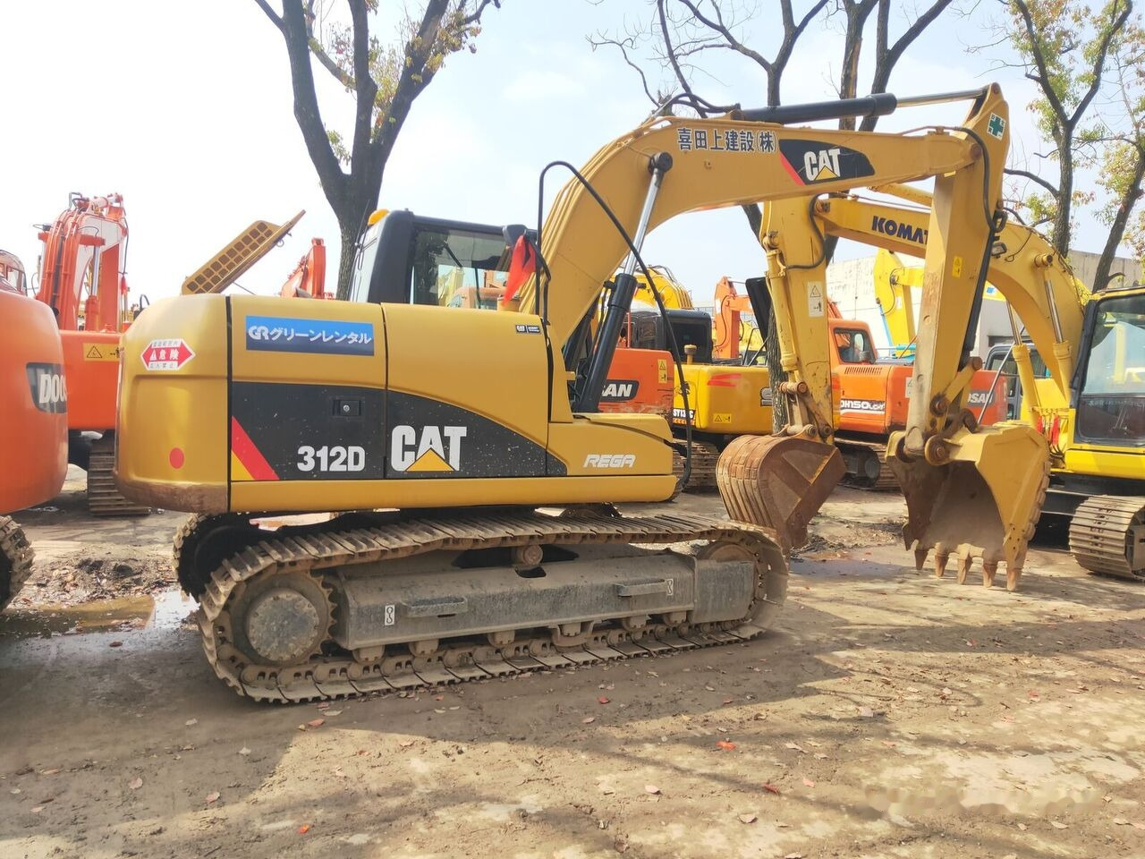 Caterpillar 312D - 크롤러 굴삭기 : 사진 1 Caterpillar 312D - 크롤러 굴삭기 : 사진 1