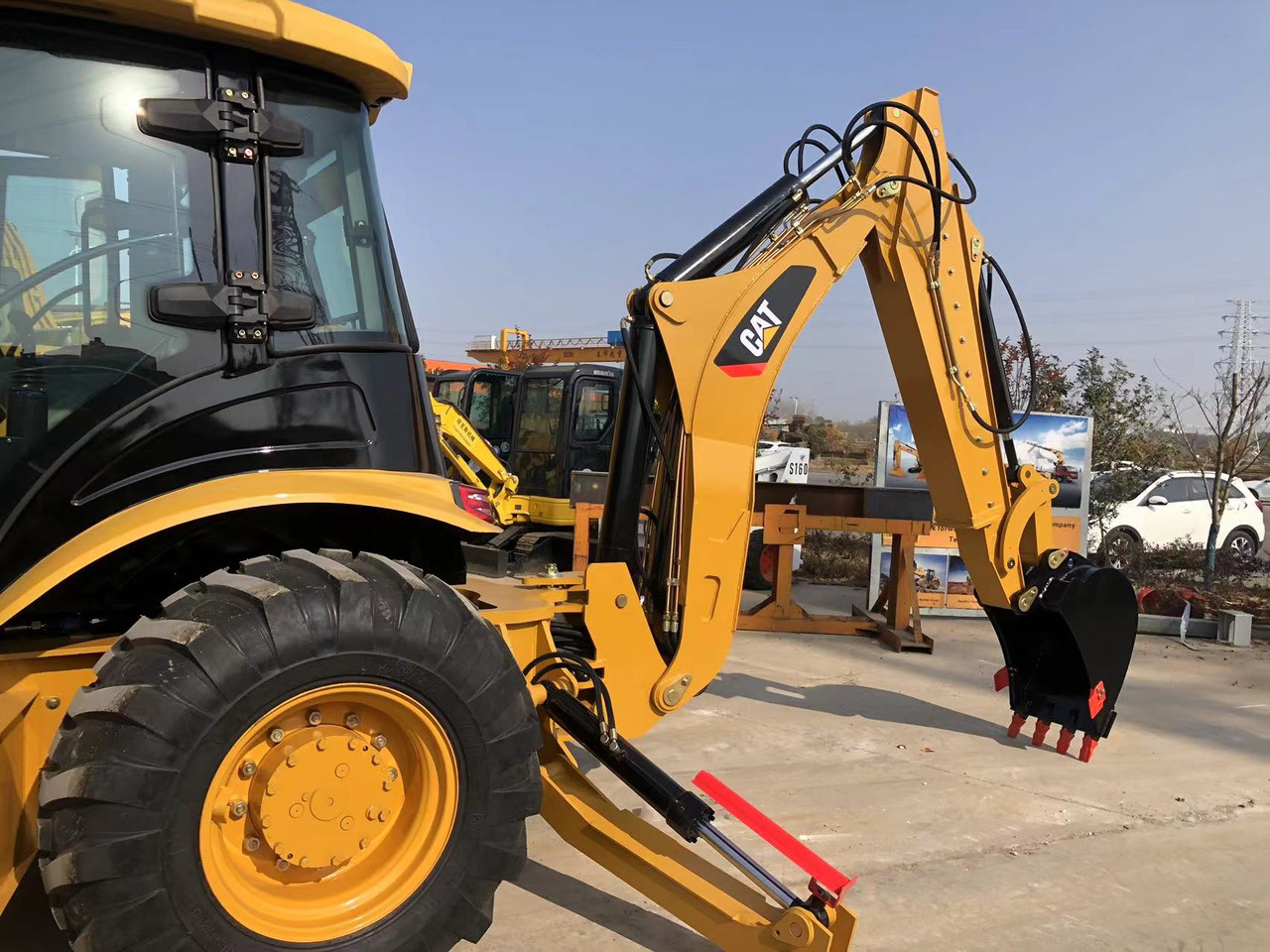 Caterpillar 420F - 백호 로더 : 사진 2 Caterpillar 420F - 백호 로더 : 사진 2