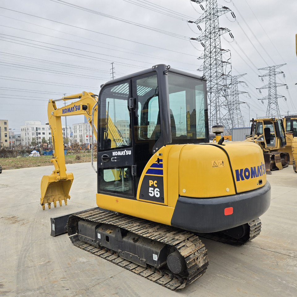 KOMATSU PC56 - 미니 굴삭기 : 사진 5 KOMATSU PC56 - 미니 굴삭기 : 사진 5