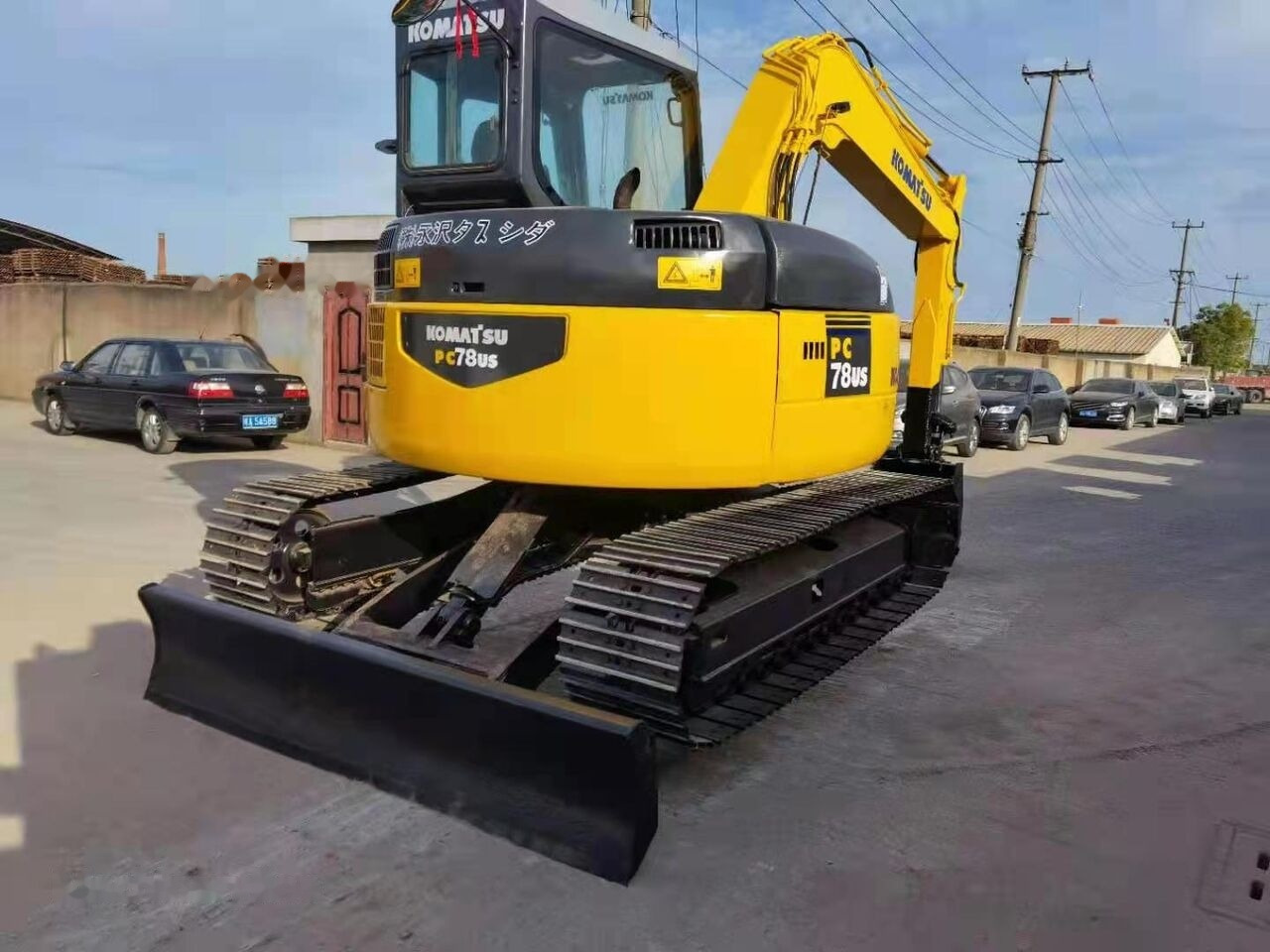 Komatsu PC78US - 미니 굴삭기 : 사진 3 Komatsu PC78US - 미니 굴삭기 : 사진 3