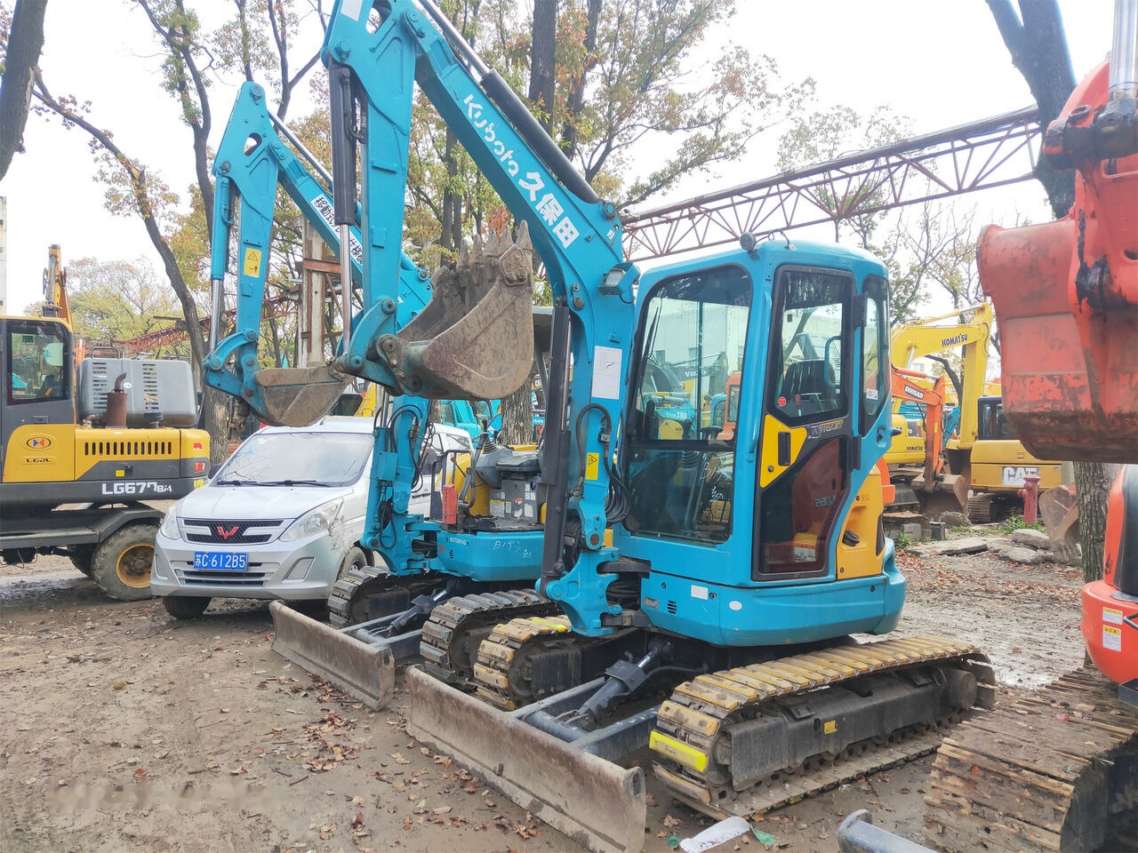 Kubota KX135 - 미니 굴삭기 : 사진 2 Kubota KX135 - 미니 굴삭기 : 사진 2