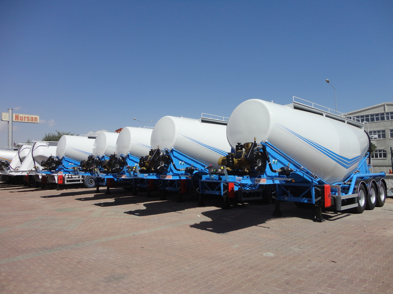 NURSAN Cement Bulker - 유조 세미 트레일러 : 사진 4 NURSAN Cement Bulker - 유조 세미 트레일러 : 사진 4