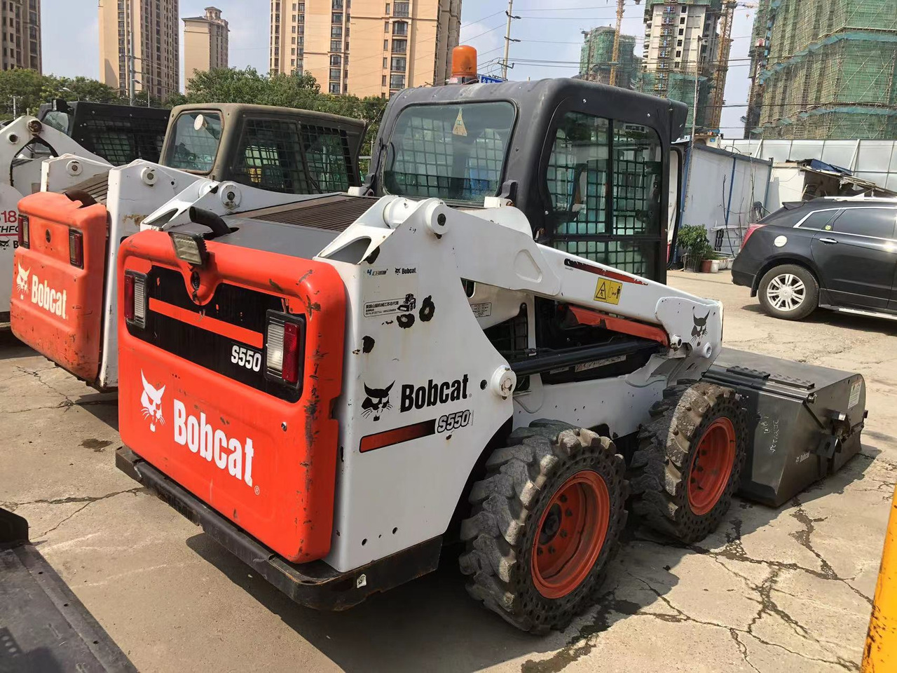 BOBCAT S550 - 스키드 스티어 로더 : 사진 4 BOBCAT S550 - 스키드 스티어 로더 : 사진 4