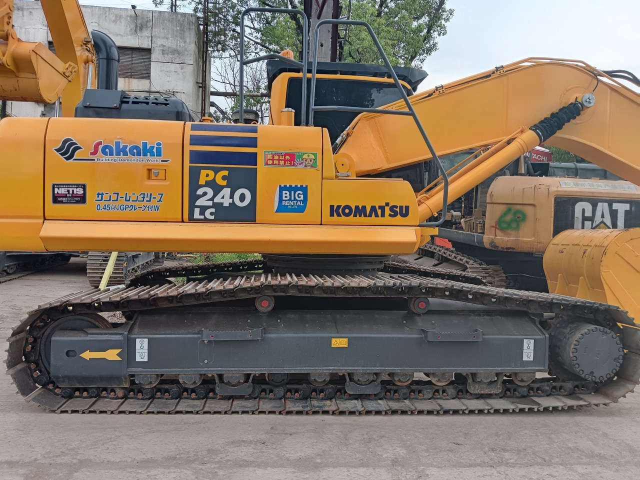 KOMATSU PC 240 LC - 크롤러 굴삭기 : 사진 3 KOMATSU PC 240 LC - 크롤러 굴삭기 : 사진 3