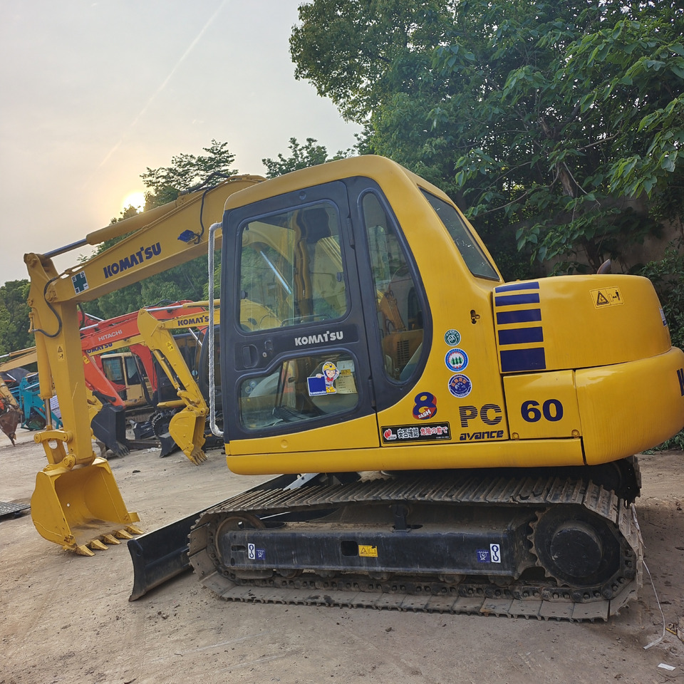 KOMATSU PC 60 - 미니 굴삭기 : 사진 4 KOMATSU PC 60 - 미니 굴삭기 : 사진 4