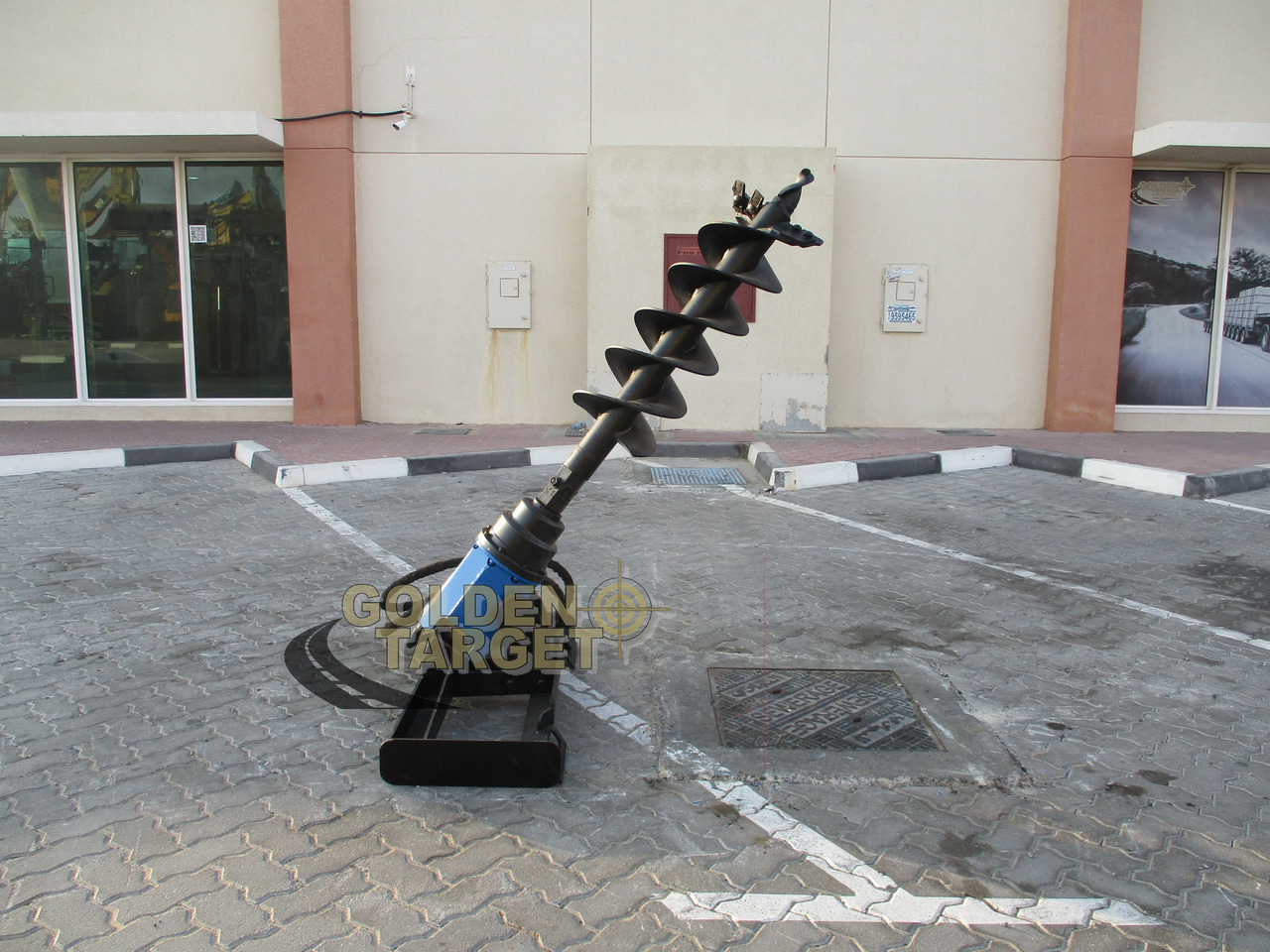 BOBCAT Skid Steer Auger Attachment - 오거 스키드 스티어 로더 용 : 사진 1 BOBCAT Skid Steer Auger Attachment - 오거 스키드 스티어 로더 용 : 사진 1