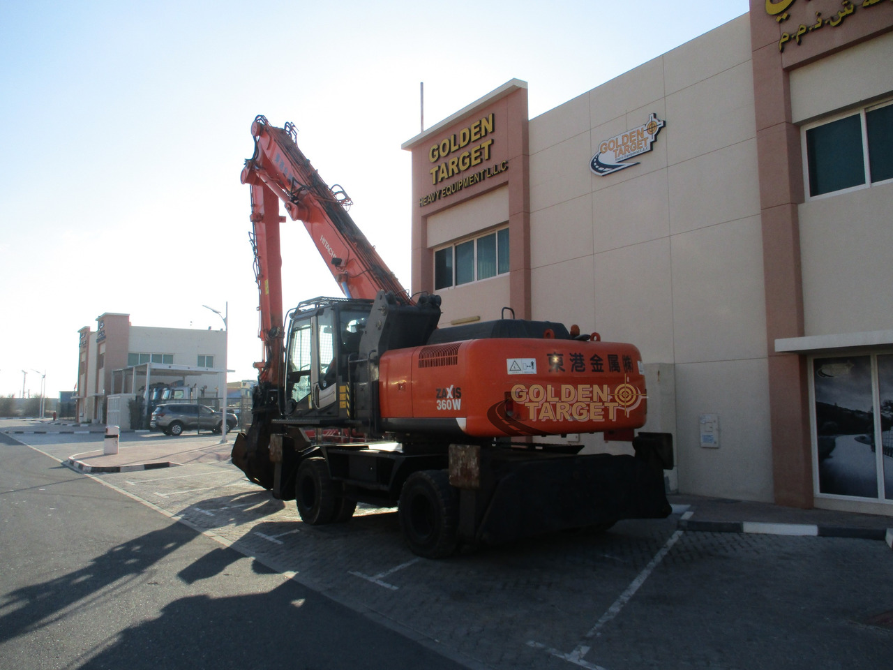 HITACHI ZX360-3 Hydraulic Wheel Excavator - 휠 굴삭기 : 사진 3 HITACHI ZX360-3 Hydraulic Wheel Excavator - 휠 굴삭기 : 사진 3