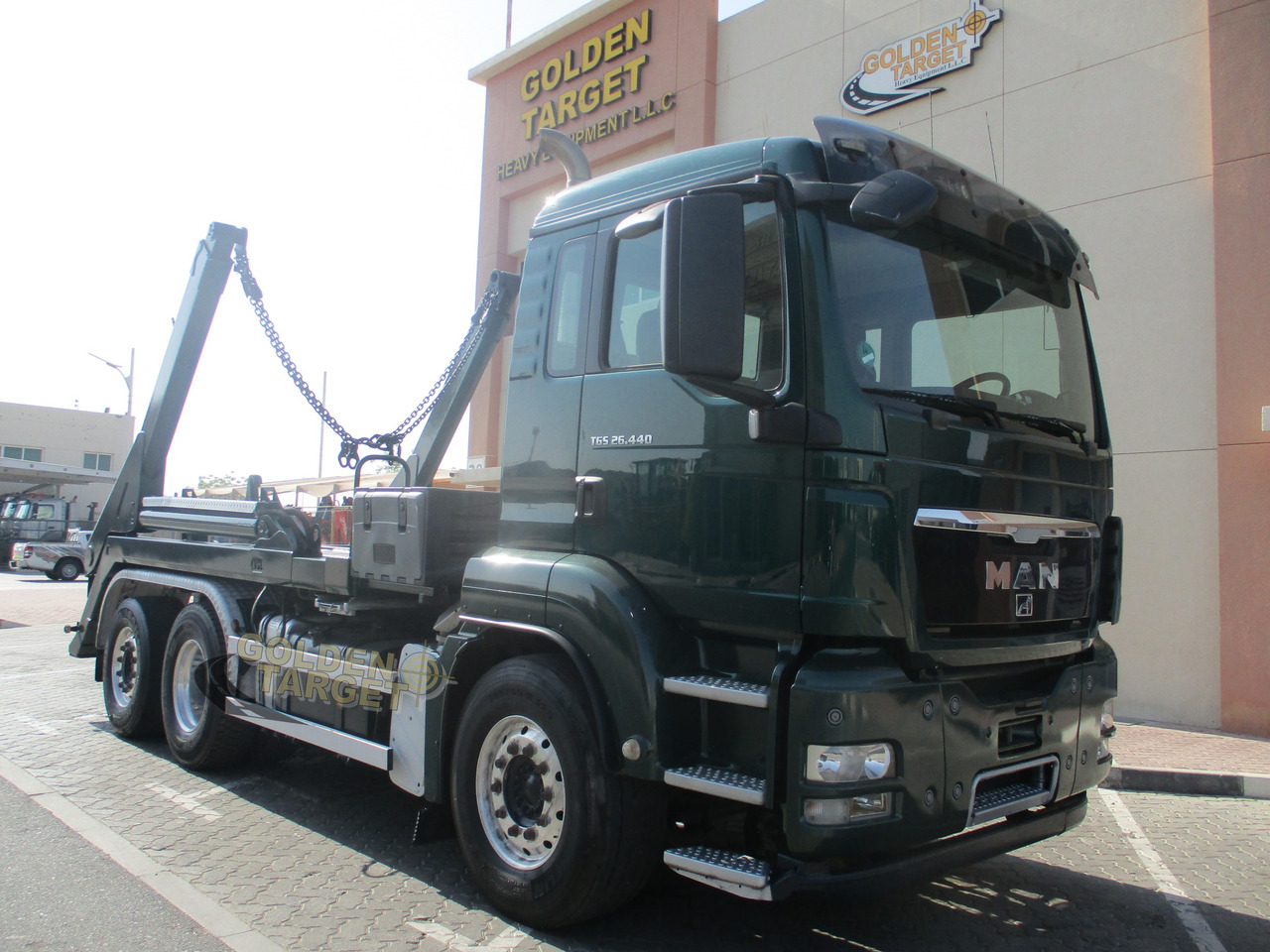 MAN TGS 26.440 6x2 Skip Loader - 스킵 로더 트럭 : 사진 1 MAN TGS 26.440 6x2 Skip Loader - 스킵 로더 트럭 : 사진 1