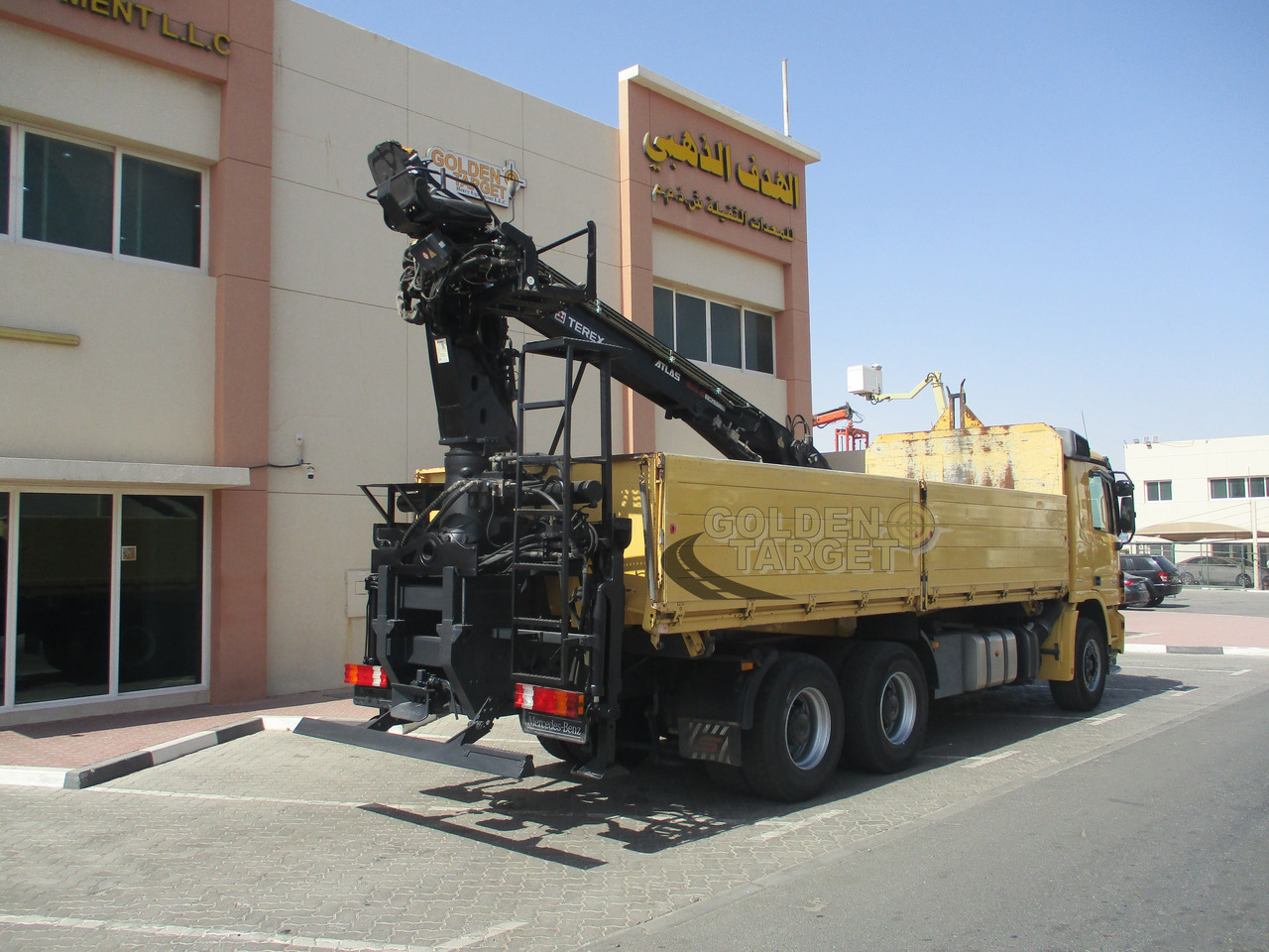 MERCEDES-BENZ ACTROS 2644 6×4 with ATLAS 165.2 Block Crane - 크레인 트럭 : 사진 3 MERCEDES-BENZ ACTROS 2644 6×4 with ATLAS 165.2 Block Crane - 크레인 트럭 : 사진 3