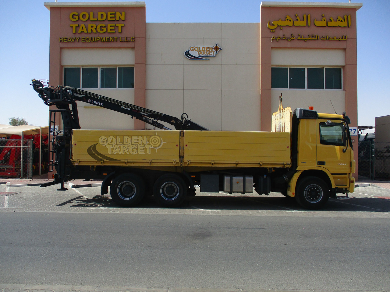 MERCEDES-BENZ ACTROS 2644 6×4 with ATLAS 165.2 Block Crane - 크레인 트럭 : 사진 5 MERCEDES-BENZ ACTROS 2644 6×4 with ATLAS 165.2 Block Crane - 크레인 트럭 : 사진 5
