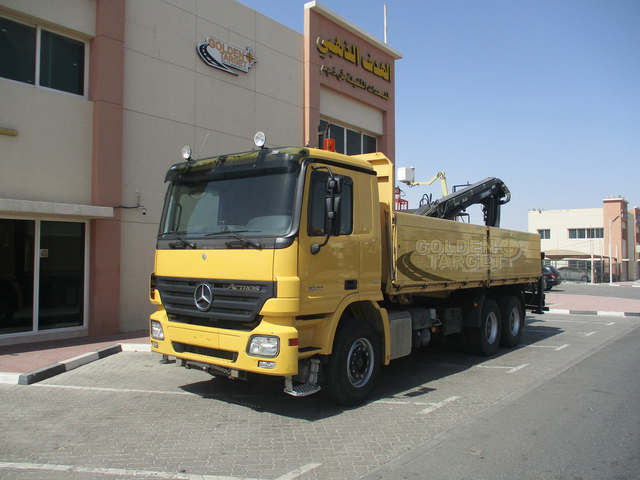 MERCEDES-BENZ ACTROS 2644 6×4 with ATLAS 165.2 Block Crane - 크레인 트럭 : 사진 2 MERCEDES-BENZ ACTROS 2644 6×4 with ATLAS 165.2 Block Crane - 크레인 트럭 : 사진 2