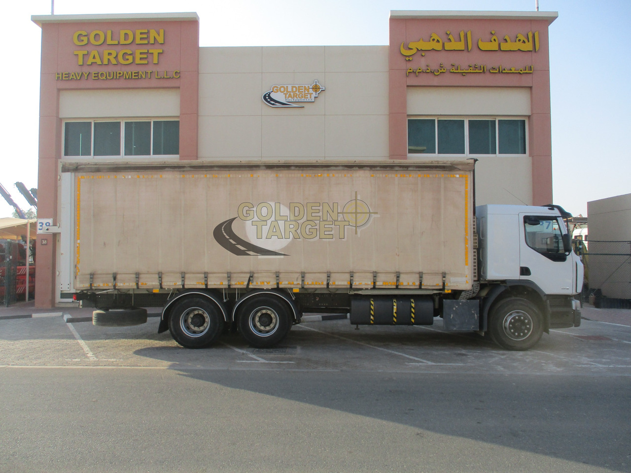 Renault KERAX 380 - 커튼사이더 트럭 : 사진 5 Renault KERAX 380 - 커튼사이더 트럭 : 사진 5