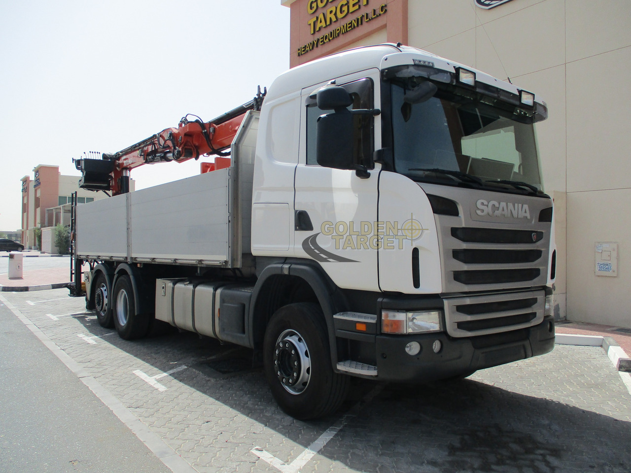 SCANIA G480 6x2 with ATLAS 210.2 Block Crane - 크레인 트럭 : 사진 1 SCANIA G480 6x2 with ATLAS 210.2 Block Crane - 크레인 트럭 : 사진 1