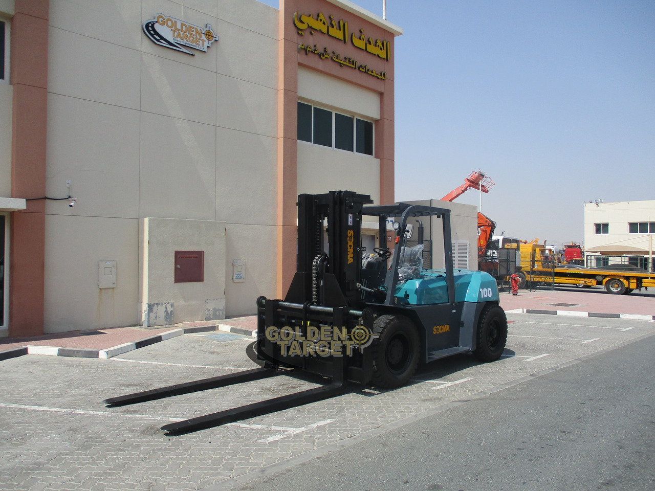 SOCMA HNF-100 Forklift - 디젤 지게차 : 사진 2 SOCMA HNF-100 Forklift - 디젤 지게차 : 사진 2
