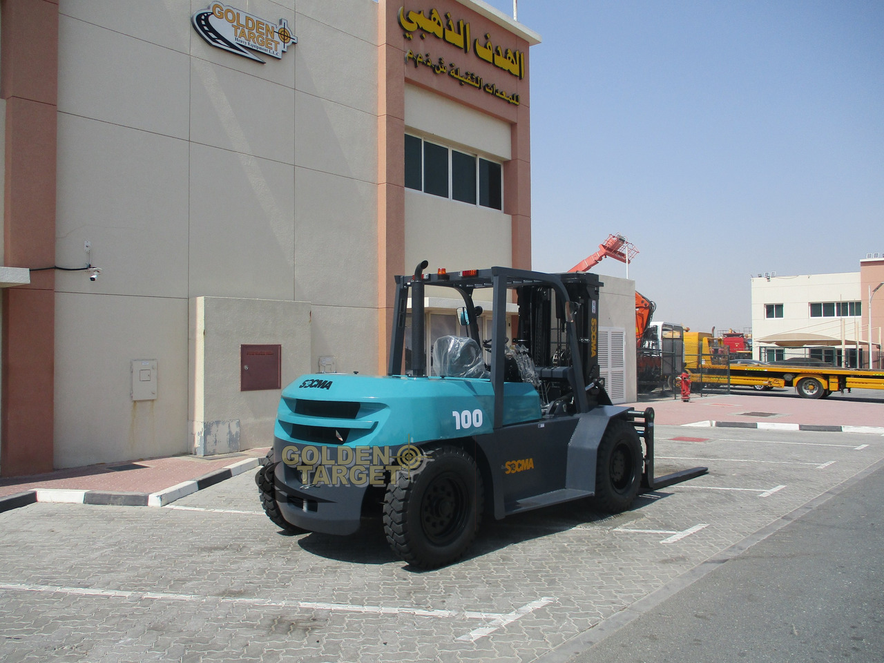 SOCMA HNF-100 Forklift - 디젤 지게차 : 사진 3 SOCMA HNF-100 Forklift - 디젤 지게차 : 사진 3