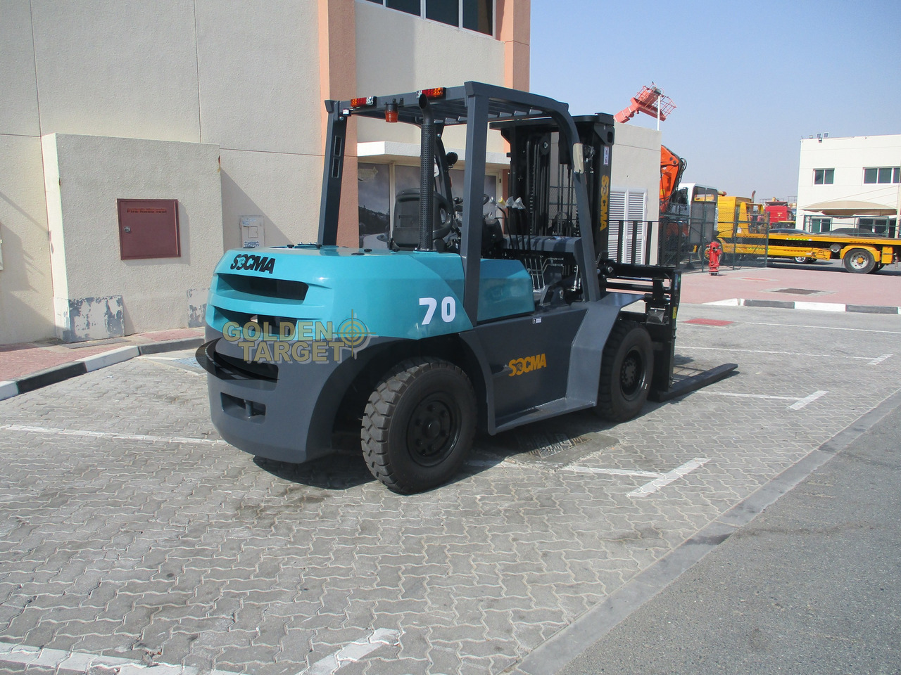 SOCMA HNF-70 Forklift - 디젤 지게차 : 사진 3 SOCMA HNF-70 Forklift - 디젤 지게차 : 사진 3