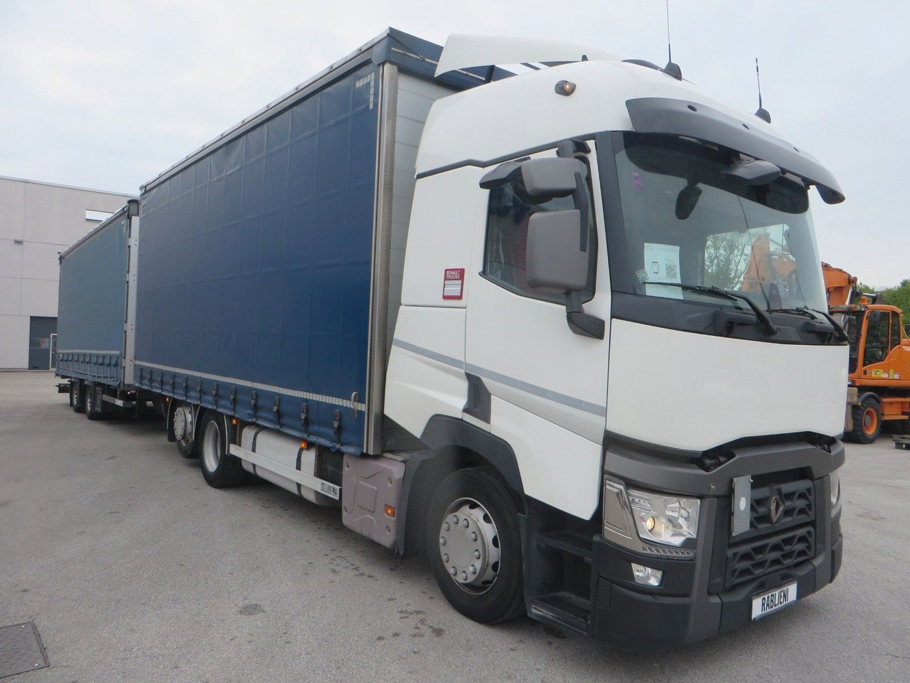 Renault T480 SC 6x2 Tandem jumbo 116m3 - 커튼사이더 트럭 : 사진 2 Renault T480 SC 6x2 Tandem jumbo 116m3 - 커튼사이더 트럭 : 사진 2
