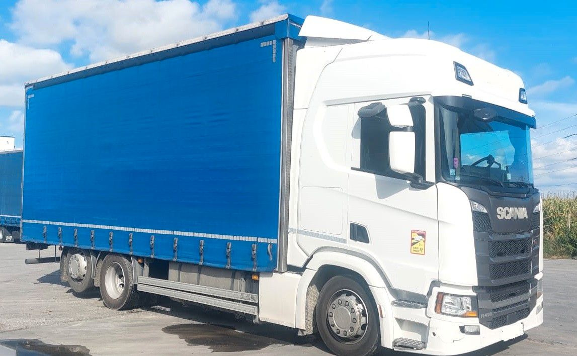 Scania R450 6x2 tandem jumbo - 커튼사이더 트럭 : 사진 3 Scania R450 6x2 tandem jumbo - 커튼사이더 트럭 : 사진 3