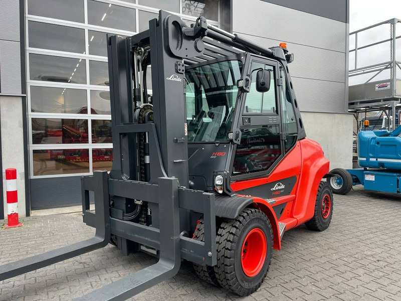 Linde H80D-900-03 - 디젤 지게차 : 사진 2 Linde H80D-900-03 - 디젤 지게차 : 사진 2