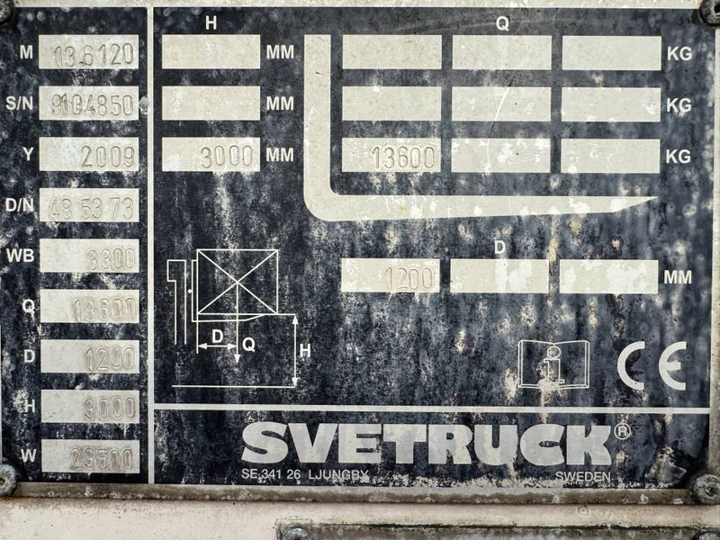 디젤 지게차 Svetruck 13,6- 1200 : 사진 15