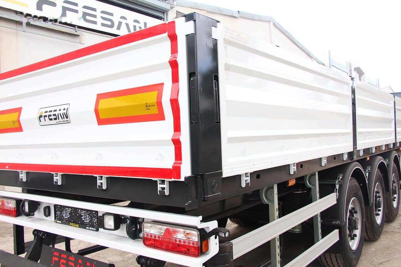 Fesan GENERAL CARGO WITH SIDE COVER FE-KAP-02 - 드롭사이드/ 플랫베드 세미 트레일러 : 사진 2 Fesan GENERAL CARGO WITH SIDE COVER FE-KAP-02 - 드롭사이드/ 플랫베드 세미 트레일러 : 사진 2