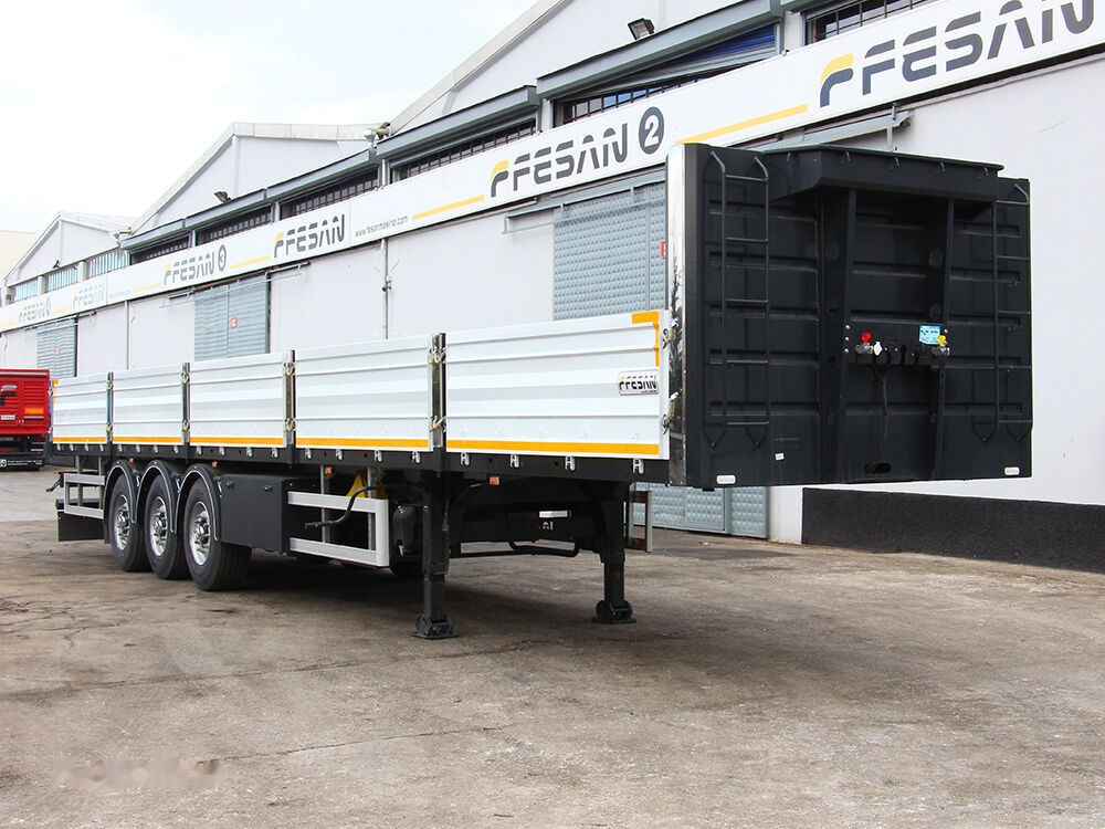 Fesan GENERAL CARGO WITH SIDE COVER FE-KAP-02 - 드롭사이드/ 플랫베드 세미 트레일러 : 사진 3 Fesan GENERAL CARGO WITH SIDE COVER FE-KAP-02 - 드롭사이드/ 플랫베드 세미 트레일러 : 사진 3
