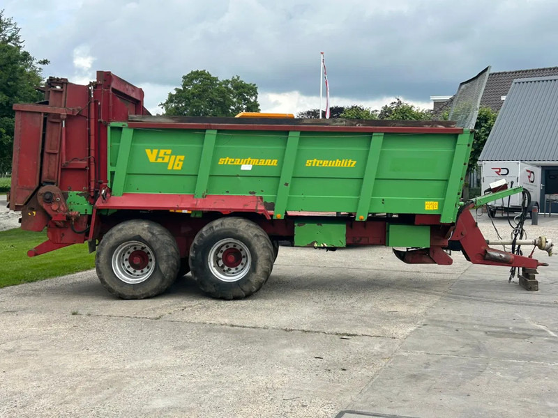 Strautmann VS 16 mestwagen Breedstrooier Mest Compost - 퇴비 스프레더 : 사진 4 Strautmann VS 16 mestwagen Breedstrooier Mest Compost - 퇴비 스프레더 : 사진 4