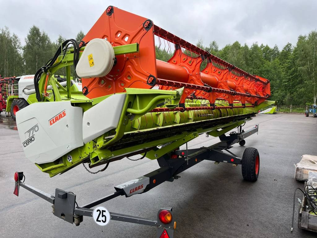 Claas CERIO 770 - 곡물 헤더 : 사진 1 Claas CERIO 770 - 곡물 헤더 : 사진 1