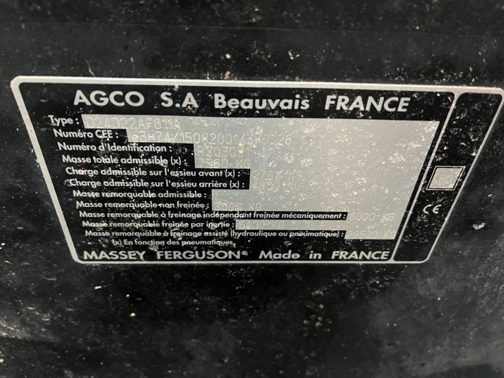 장궤형 트랙터 Massey Ferguson 5455 : 사진 13