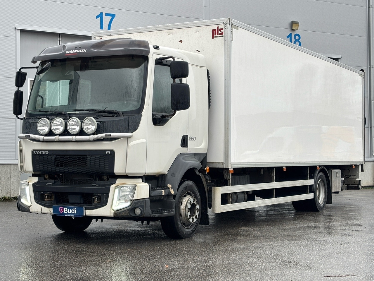 Distributionsbil Volvo FL 250 -2015 - 박스 트럭 : 사진 1 Distributionsbil Volvo FL 250 -2015 - 박스 트럭 : 사진 1