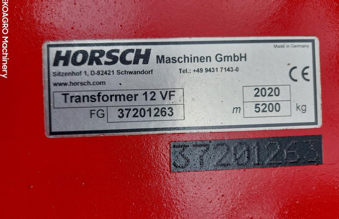 잔디 써레 Horsch Transformer 9 VF : 사진 15