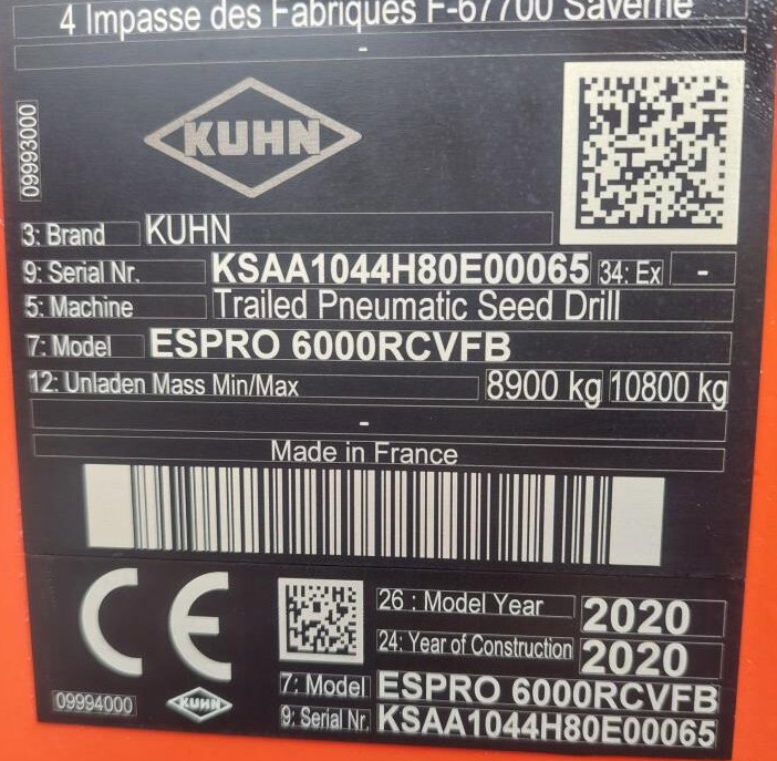 리스 Kuhn Espro 6000 RC "Mix" Vistaflow Kuhn Espro 6000 RC "Mix" Vistaflow : 사진 15