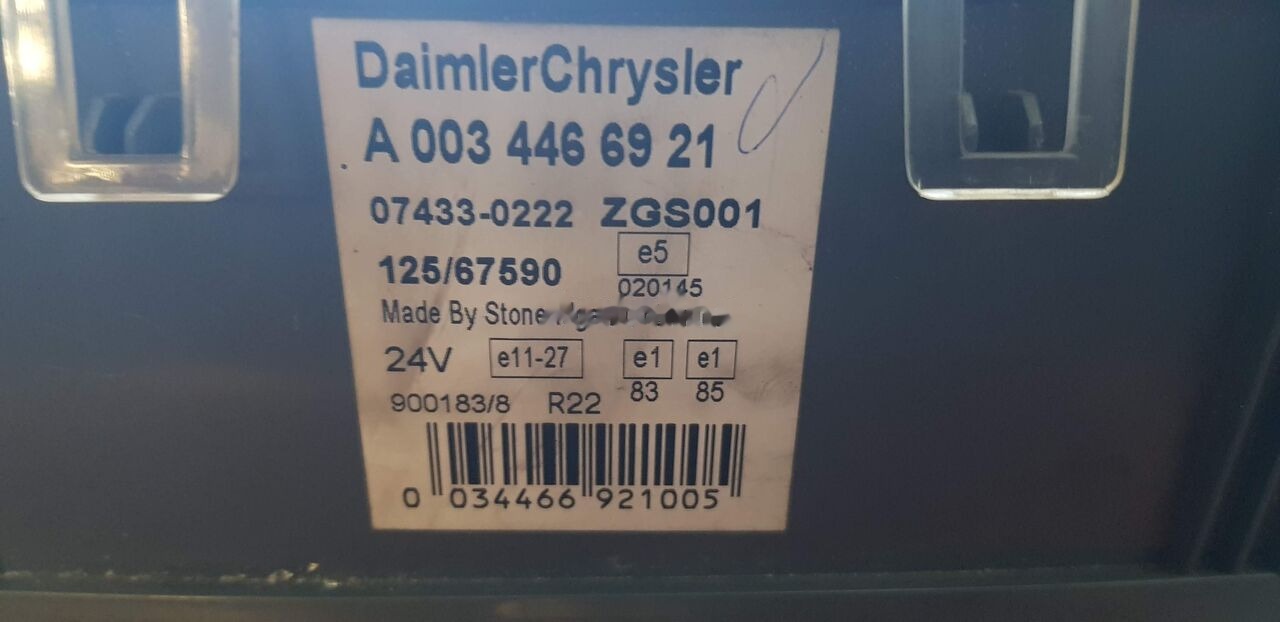 Mercedes-Benz ATEGO 2 - 대시보드 트럭 용 : 사진 1 Mercedes-Benz ATEGO 2 - 대시보드 트럭 용 : 사진 1