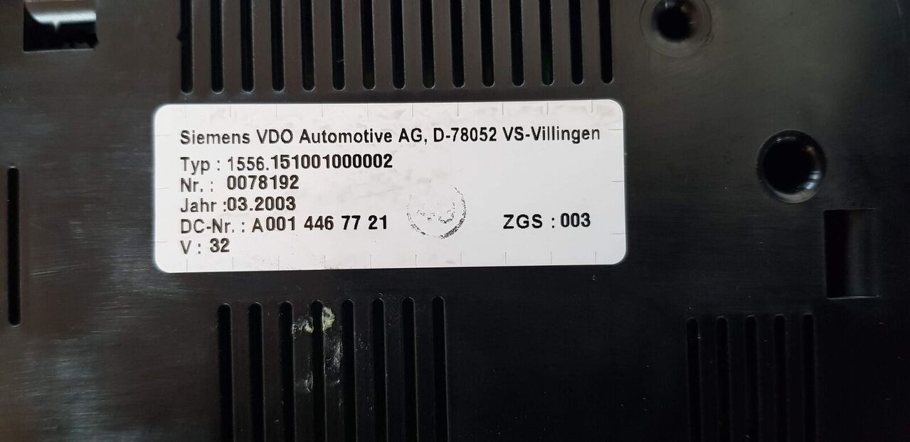 Mercedes-Benz ATEGO - 대시보드 트럭 용 : 사진 3 Mercedes-Benz ATEGO - 대시보드 트럭 용 : 사진 3