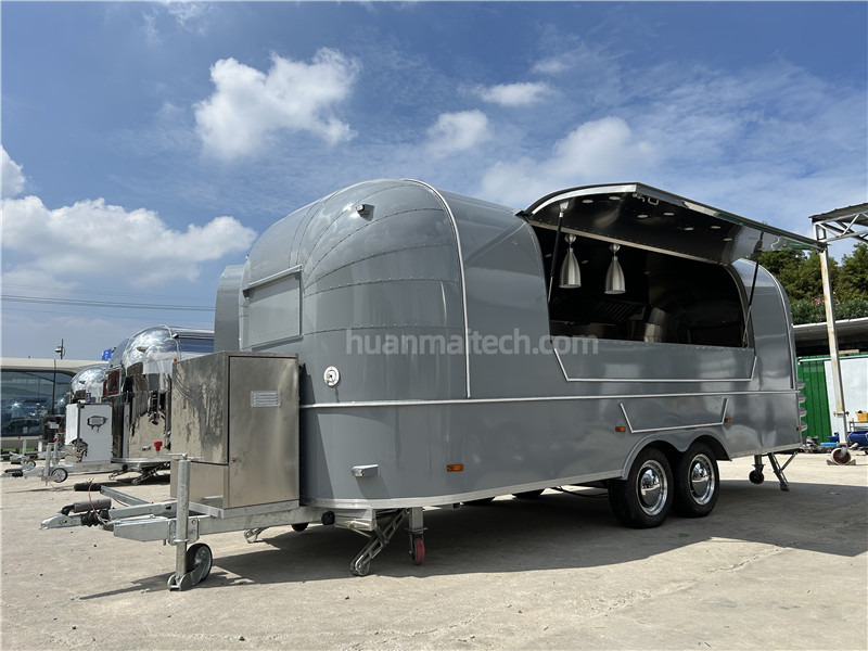 Burger Food Truck Grey Airstream Food Trailer=,Coffee Trailer - 자판기 트레일러 : 사진 4 Burger Food Truck Grey Airstream Food Trailer=,Coffee Trailer - 자판기 트레일러 : 사진 4