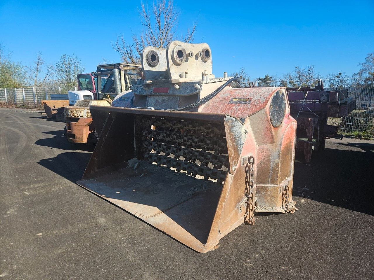 Allu DH4-27x75 Schaufelseparator Crusher bucket - 분류 버킷 : 사진 2 Allu DH4-27x75 Schaufelseparator Crusher bucket - 분류 버킷 : 사진 2