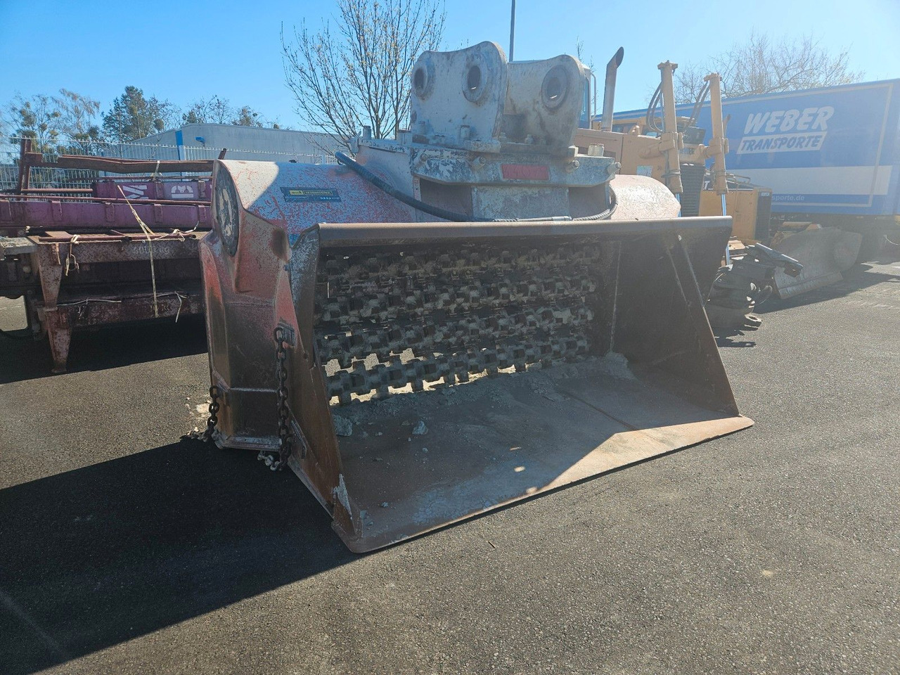 Allu DH4-27x75 Schaufelseparator Crusher bucket - 분류 버킷 : 사진 1 Allu DH4-27x75 Schaufelseparator Crusher bucket - 분류 버킷 : 사진 1