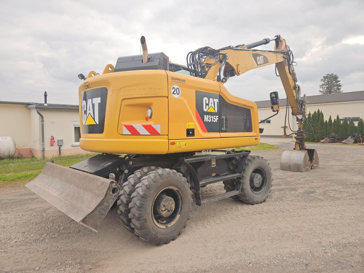 CAT M315F, orig. 2.828h - 휠 굴삭기 : 사진 3 CAT M315F, orig. 2.828h - 휠 굴삭기 : 사진 3