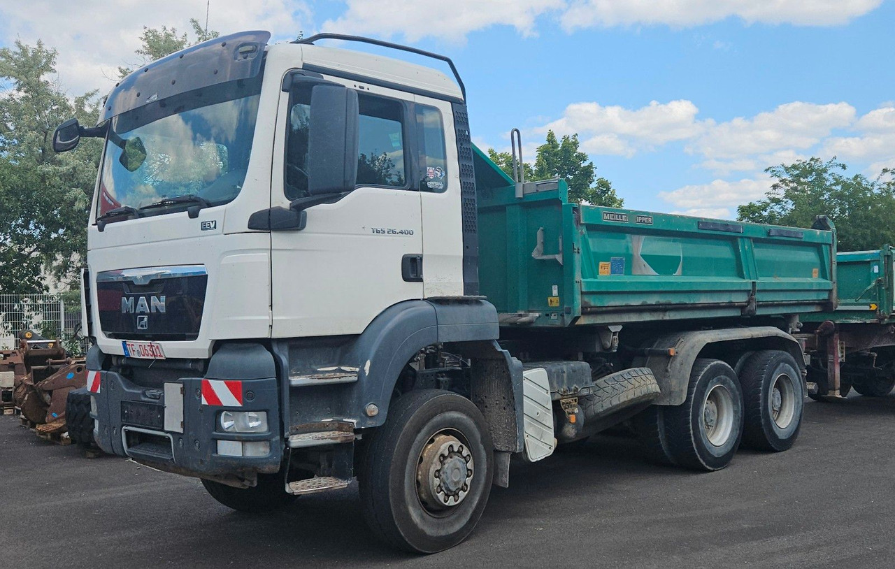 MAN TGS 26.400 6x6 Bordmatik Meiller - 덤프트럭 : 사진 1 MAN TGS 26.400 6x6 Bordmatik Meiller - 덤프트럭 : 사진 1