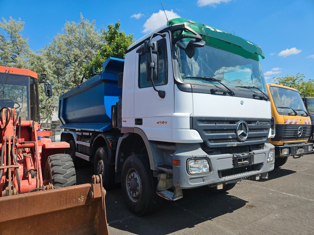 Mercedes-Benz Actros 4144 8x8 Hinterkipper - 덤프트럭 : 사진 2 Mercedes-Benz Actros 4144 8x8 Hinterkipper - 덤프트럭 : 사진 2