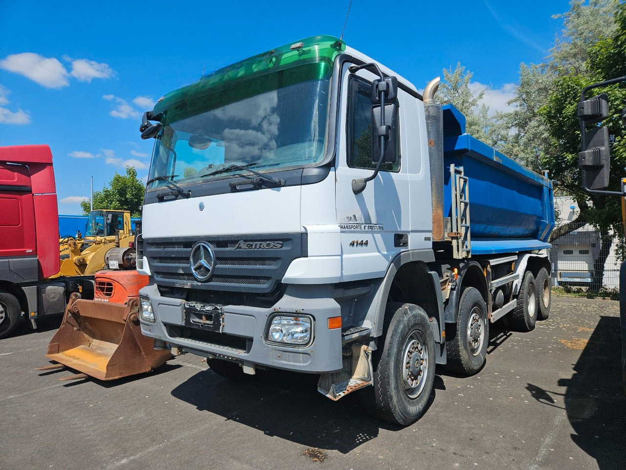 Mercedes-Benz Actros 4144 8x8 Hinterkipper - 덤프트럭 : 사진 1 Mercedes-Benz Actros 4144 8x8 Hinterkipper - 덤프트럭 : 사진 1
